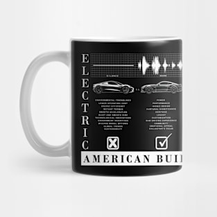 EV vs. Muscle Car - Muscle Car Lovers Mug